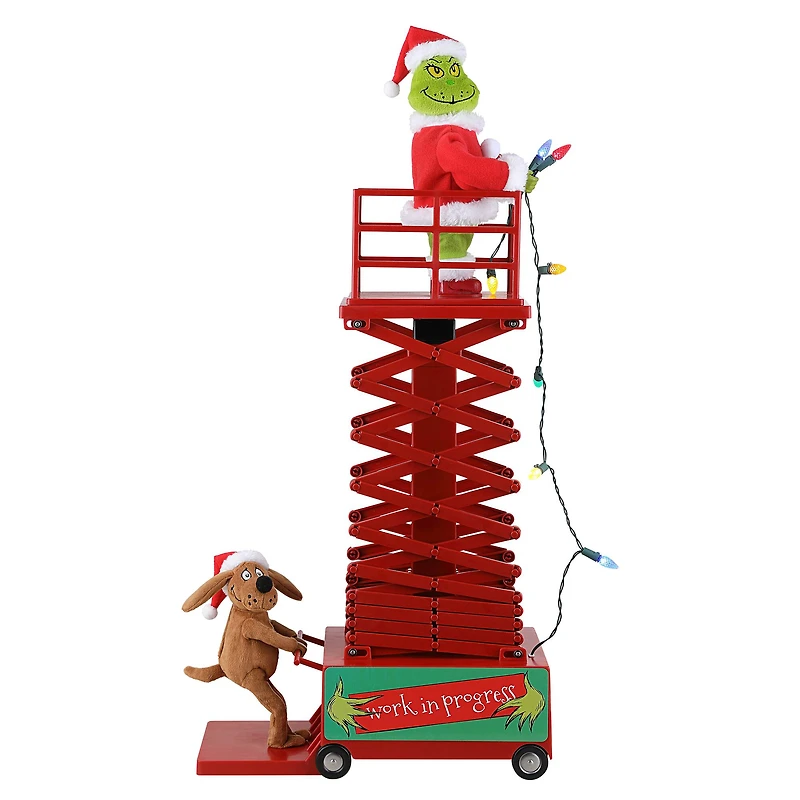 Mr. Christmas 50" Animated & Musical Grinch Lift