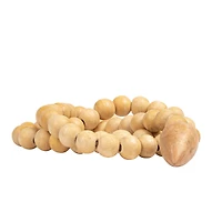 Hello Honey® Wood Bead Strand with Decorative Wood Bead Drop