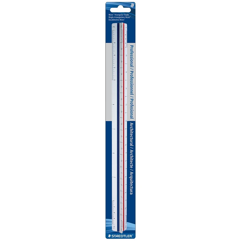 Staedtler® Mars® Professional Architectural Triangular Scale, 12"