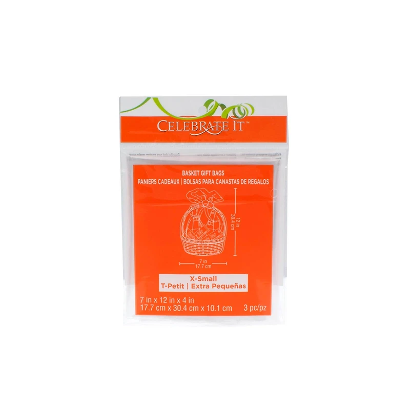 Extra Small Basket Gift Bags by Celebrate It™