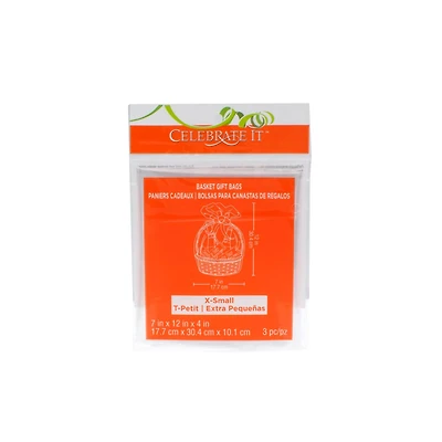 Extra Small Basket Gift Bags by Celebrate It™