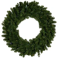 30" LED Canadian Pine Artificial Christmas Wreath