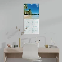 TF Publishing 2024 Tropical Paradise Bilingual Wall Calendar