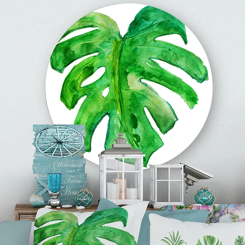 Designart - Tropical Leaf Of Monstera I