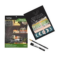 Brea Reese™ 9" x 12" Bookish Scratch Art Paper Pad