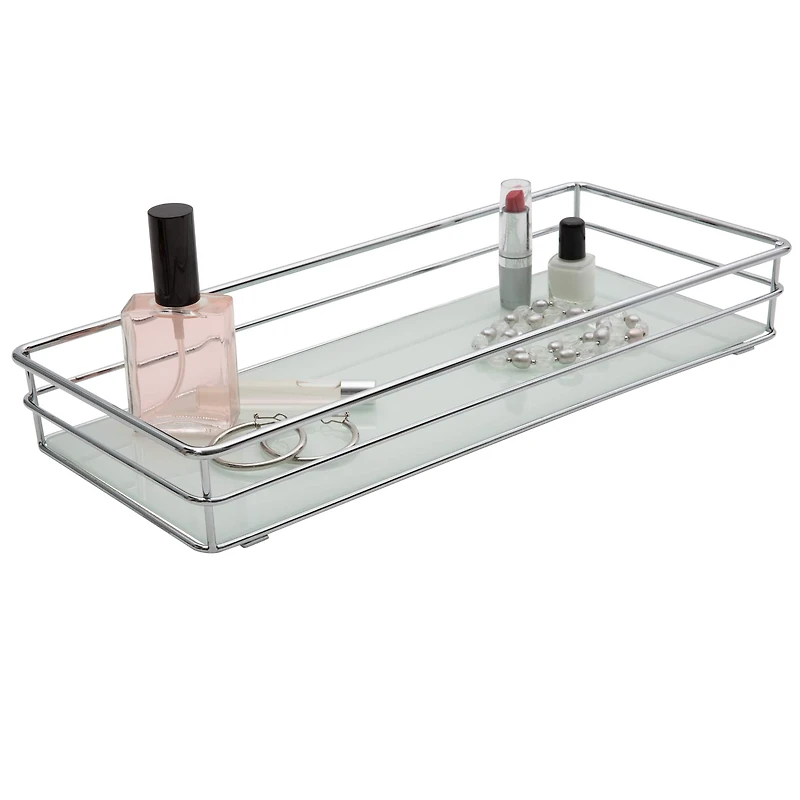 Elle Décor Limoges Collection Rectangular Vanity Tray