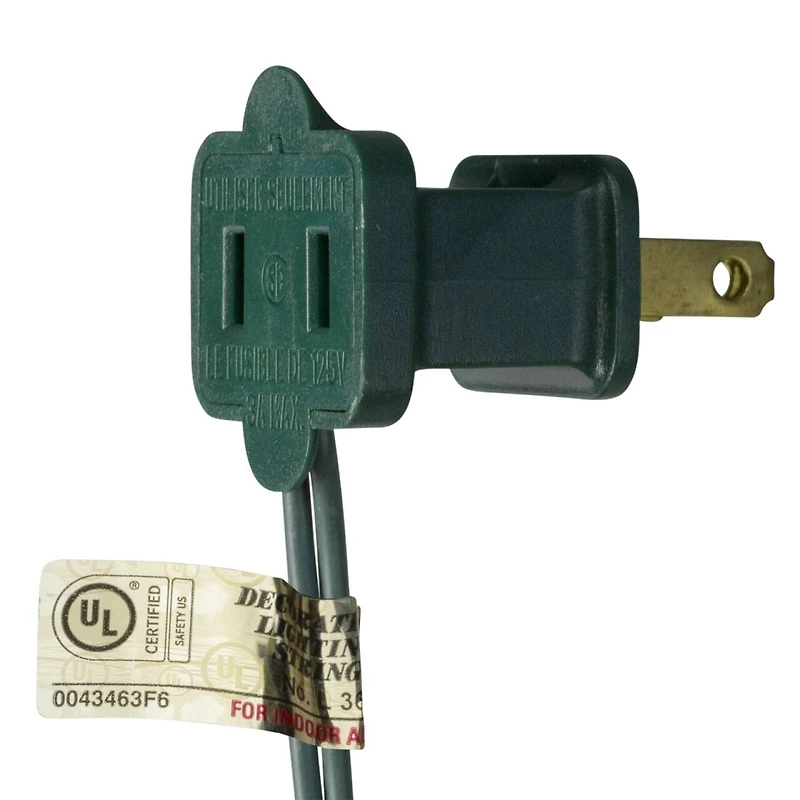 50ct. Blue LED Faceted C9 Christmas String Lights with Green Wire