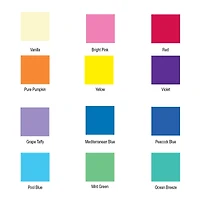 12 Color Bright Acrylic Paint Value Pack by Craft Smart®