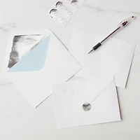 5.25" x 7.25" Silver Foil Lined Envelopes by Recollections™, 10ct.