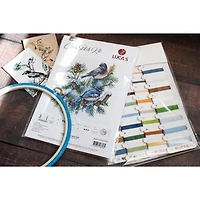 Luca-S The Birds-Winter Counted Cross-Stitch Kit