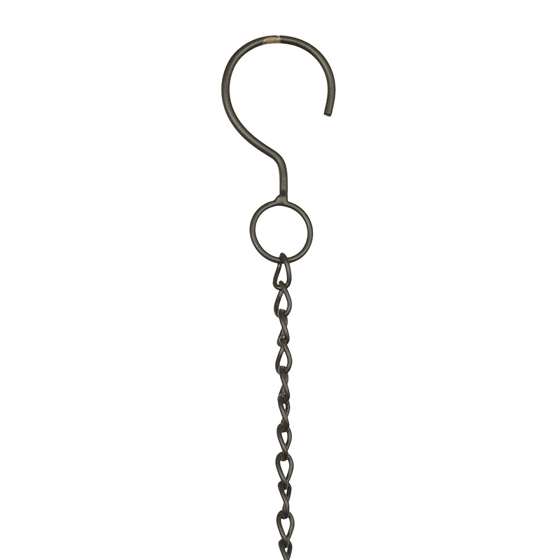 Tan Metal Natural Plane Sculpture, 10" x 31" x 28"