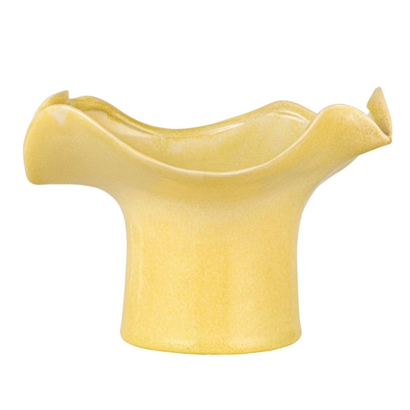 Hello Honey® 6.75" Yellow Sunbeam Stoneware Planter Bowl