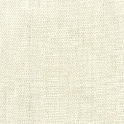 Ecru Belgian Linen Herringbone