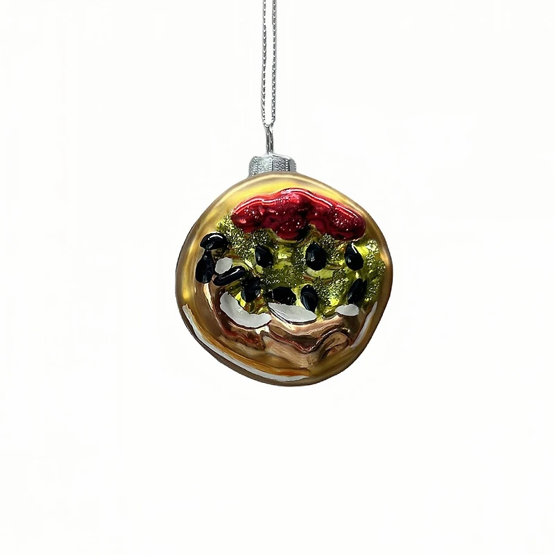 4" Wrapped Burrito Glass Ornament by Ashland®