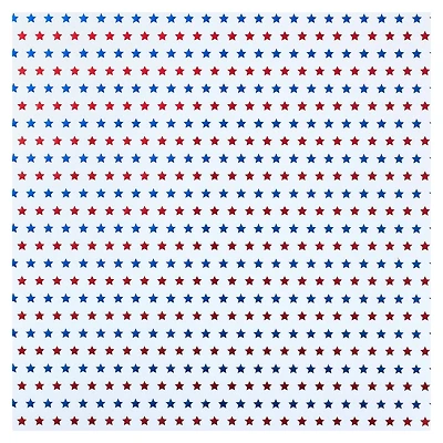 Red & Blue Star Cardstock Paper by Recollections™, 12" x 12"