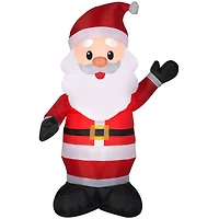 4ft. Airblown® Inflatable Greeting Santa