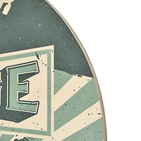 American Art Decor Classic Car Garage Round MDF Wall Plaque - 20" x 20" x 0.35"