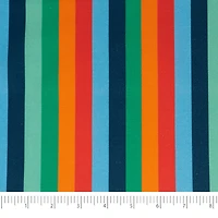 SINGER Monster Stripe Print Cotton Fabric