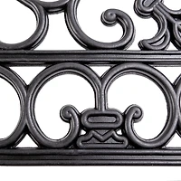 DII® Natural Rubber Wrought Iron Doormat