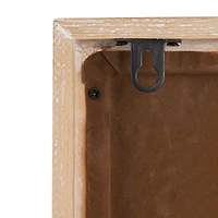 Framed Metal Sea Life Wall Décor Set