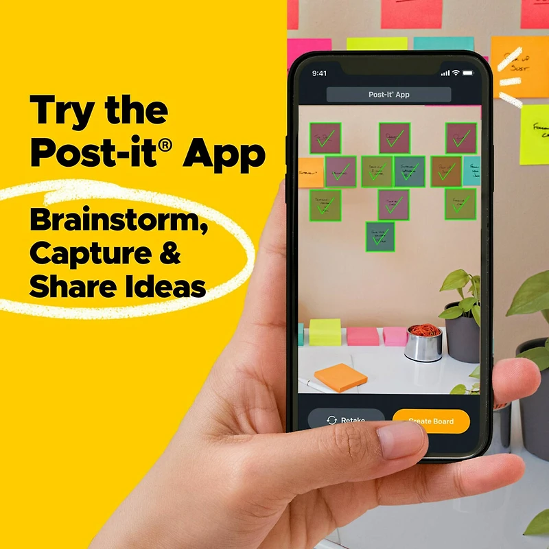 Post-It® Energy Boost Collection Super Sticky Notes