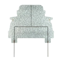 Glitzhome® 26" Patriotic America Metal Truck Yard Stake