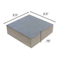 The Beadsmith® Bench Block, 2.5" x 2.5"