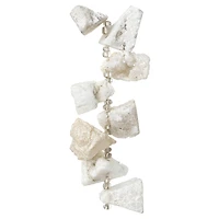 Sedona White Druzy Agate Nugget Beads, 20mm by Bead Landing™