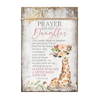 Prayer For Our Daughter Plaque with Easel and Wall Hanger