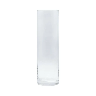12" Clear Cylinder Vase by Ashland®