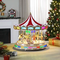 Mr. Christmas 17" RGB Light Show Carousel