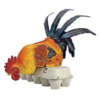Design Toscano 15.5" Rooster's Perch Sitting Statue