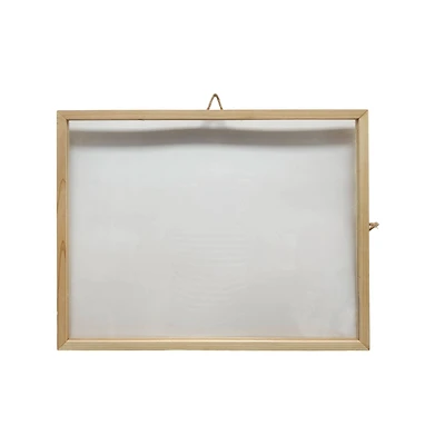 16" x 20" Unfinished Wood Framed Acrylic Sign by Make Market®