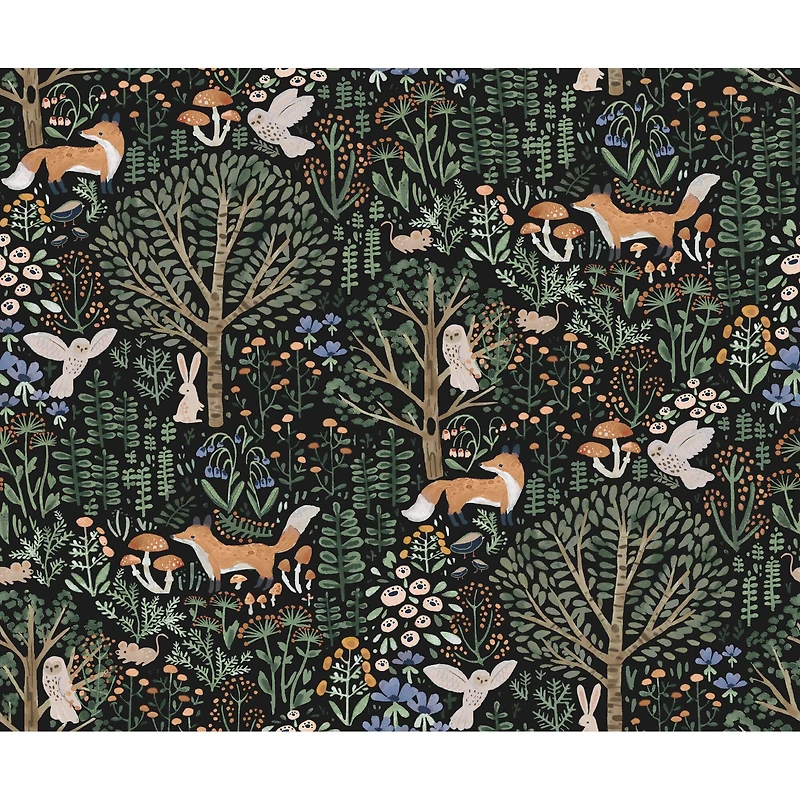 RoomMates Clara Jean Folklore Forest Peel & Stick Wallpaper