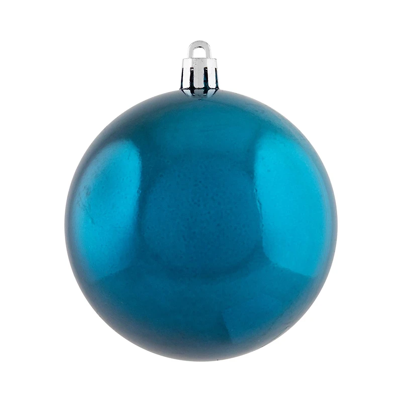 32ct. 3.25" 2-Finish Sapphire Blue Shatterproof Ball Ornaments