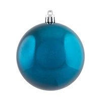 32ct. 3.25" 2-Finish Sapphire Blue Shatterproof Ball Ornaments