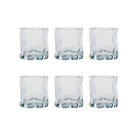 Hello Honey® Clear Round Organic Lowball Glasses, 6ct.