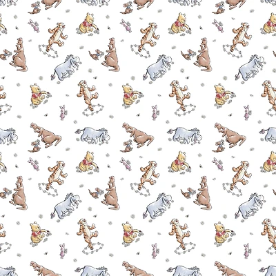 Disney® Winnie the Pooh & Friends Sketch Cotton Fabric
