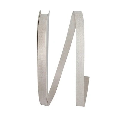 Reliant /8" x 100yd. Natural Allure Linen Ribbon