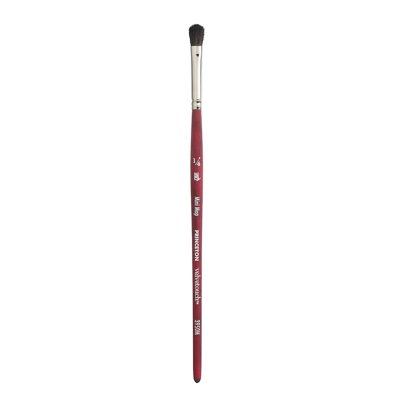 Princeton™ Velvetouch™ Series 3950 Mini Oval Mop Brush