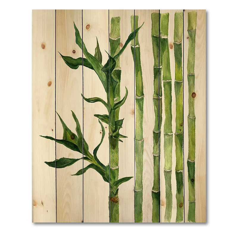 Designart - Bamboo Branches In The Forest III