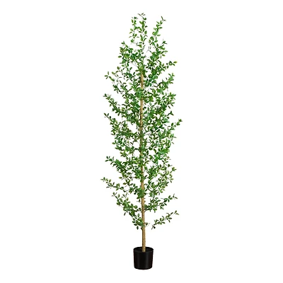 6ft. Artificial Shady Lady Black Olive Tree