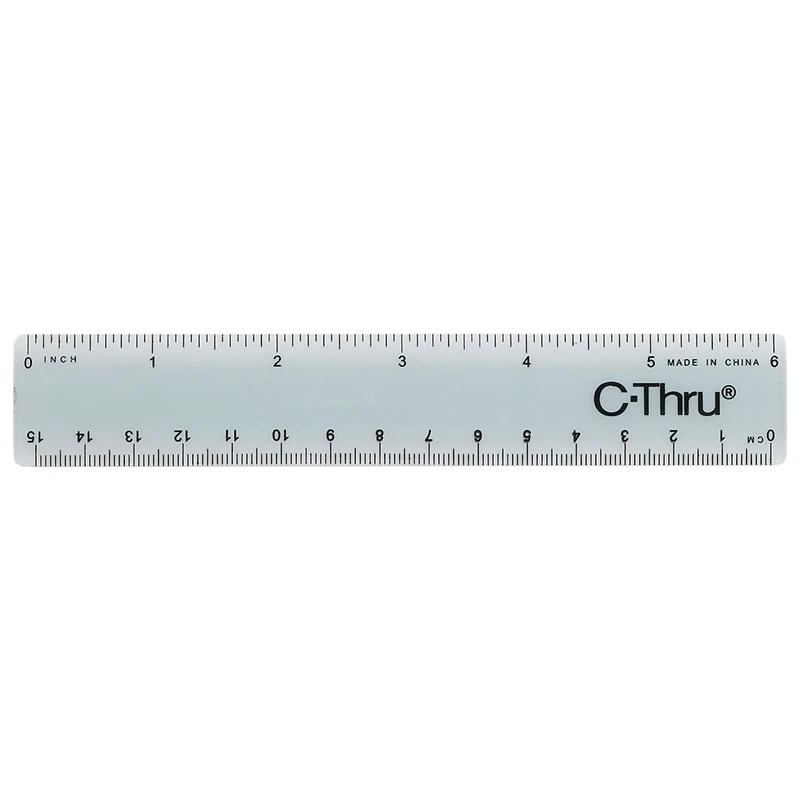 C-Thru 6" Pocket Scale