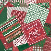 6" x 6" Peppermint Plaid Double-Sided Paper Pad, 24 Sheets by Recollections™