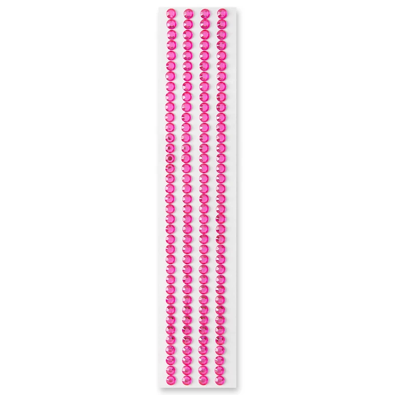 12 Packs: 4 ct. (48 total) Pink Rhinestone Borders by Recollections™