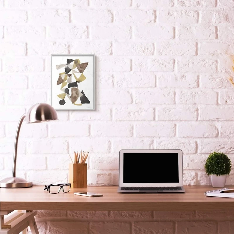 Stupell Industries Abstract Black