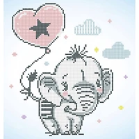 Diamond Dotz® Intermediate Sweet Trunks Diamond Painting Kit