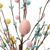 Glitzhome® 18" Easter Eggs Tabletop Tree