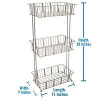 Laura Ashley Aristo Satin 3 Tier Spa Tower