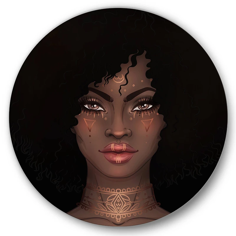 Designart - Portrait of African American Woman II